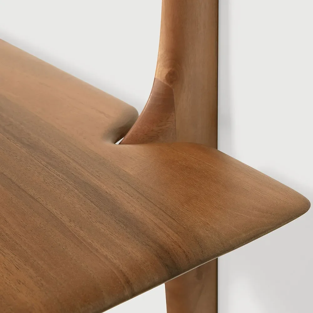 PI Wall shelf Mahogany 2 shelves