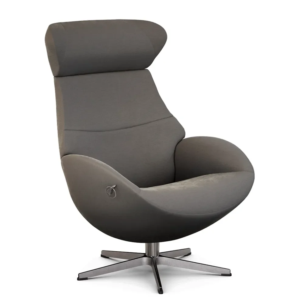 Globe armchair fabric A Alu base