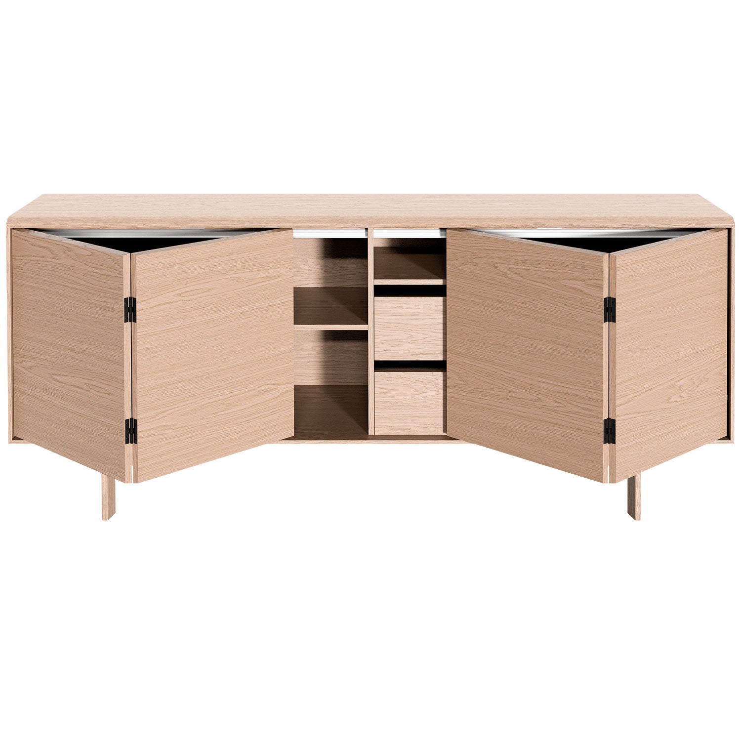 Sm544 Sideboard Walnut Natural Oil 190X43X85 cm