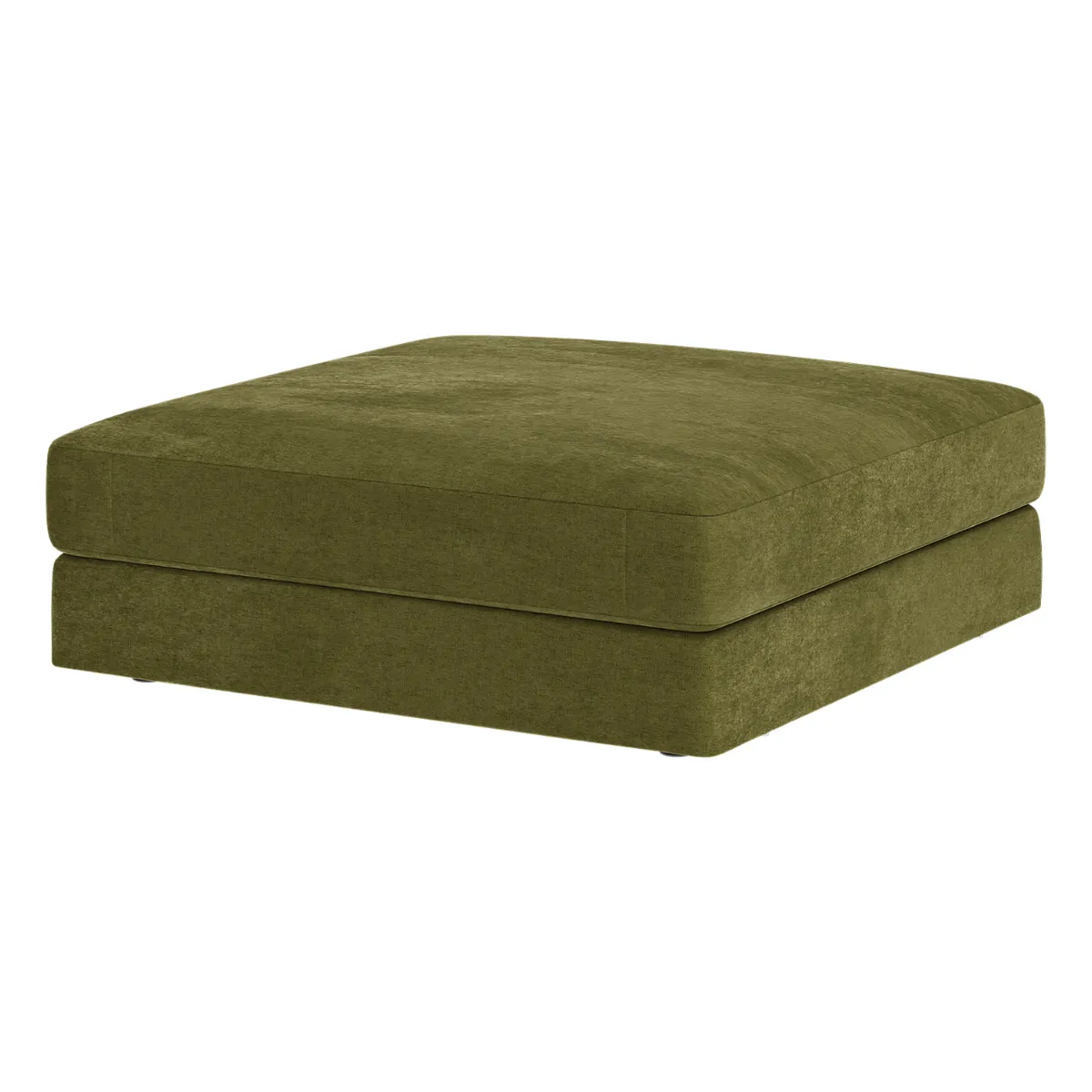 Reno footstool 112x112 cm Hailey army