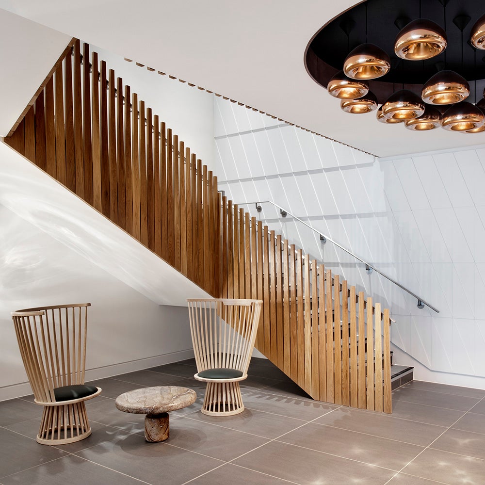 Fan Lounge Chair Natural