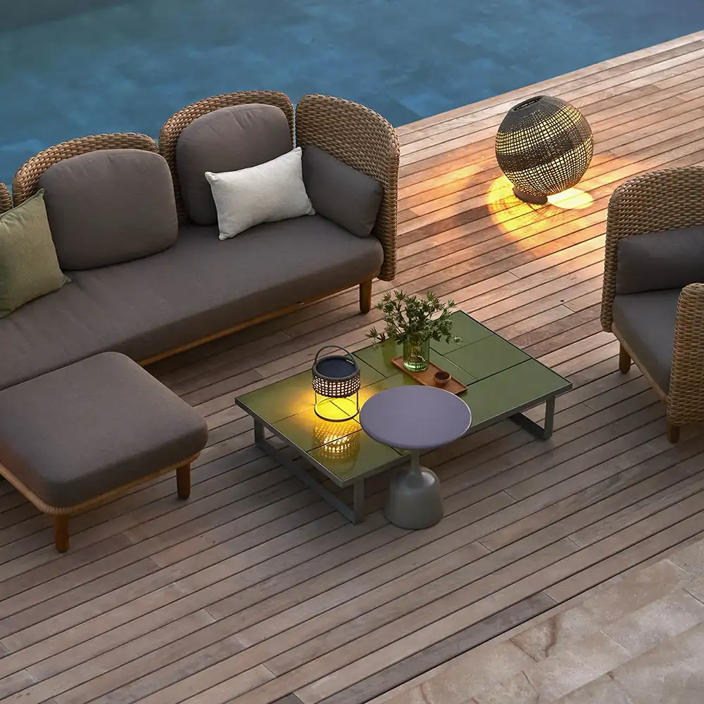 Glaze coffee table 120x70 cm