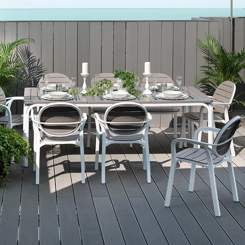 Palma armchair White - Tortora