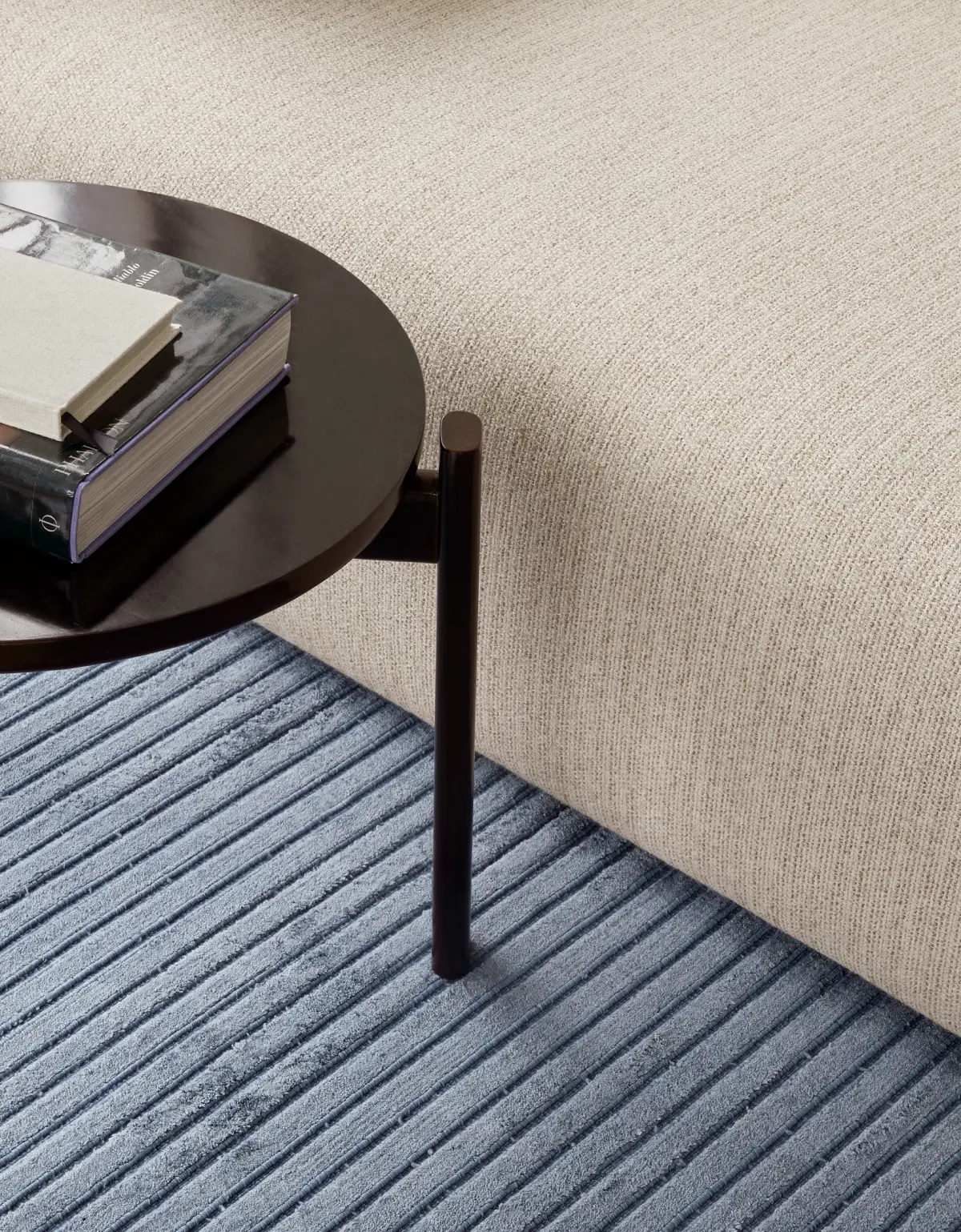 Houkime Carpet 200 x 300 cm - Midnight blue