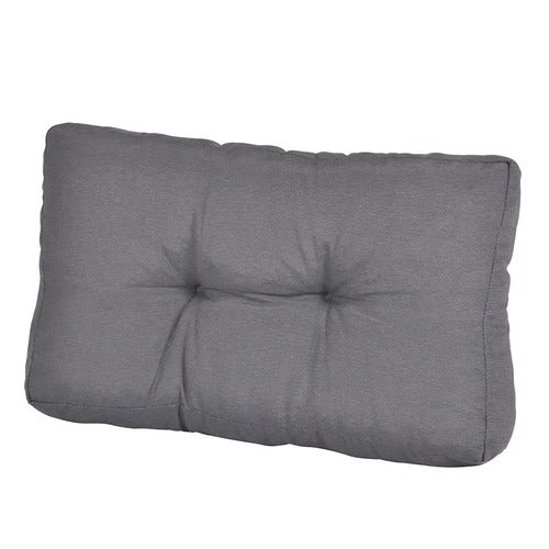 Eva back cushion W74-79 H38 cm grey