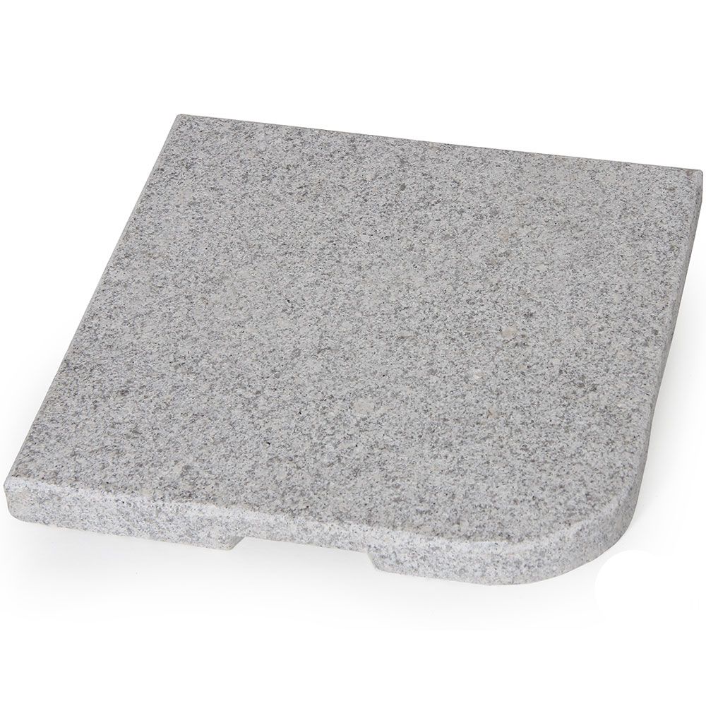 Abetone parasol foot weight 25kg granite