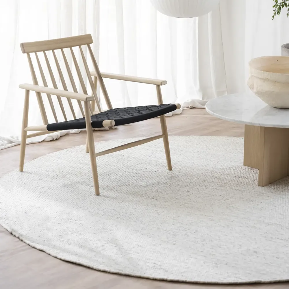 Auckland carpet Ø250 cm nature