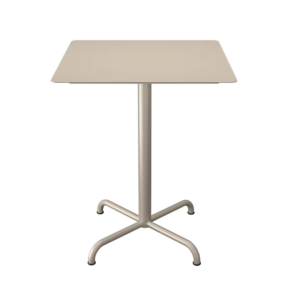  PICO Café table 60x60 cm, base 4 legs Beige