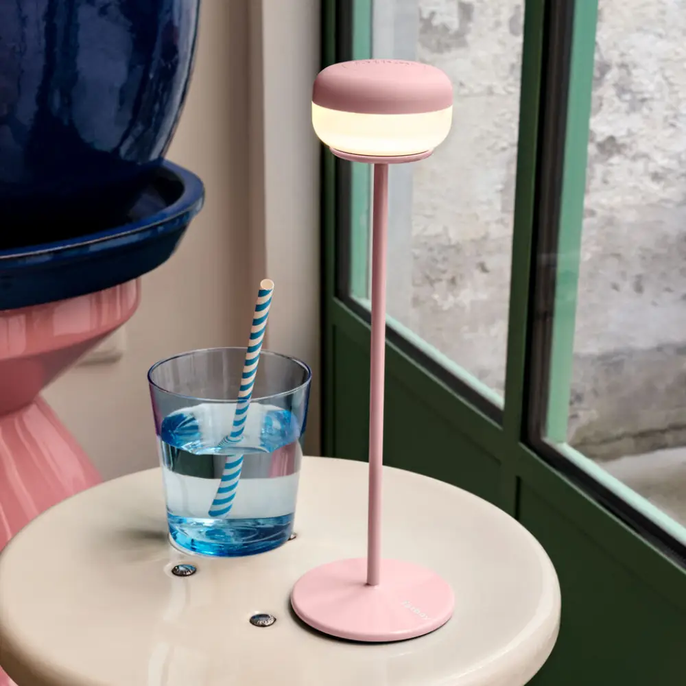 Cheerio Portable lamp soft pink