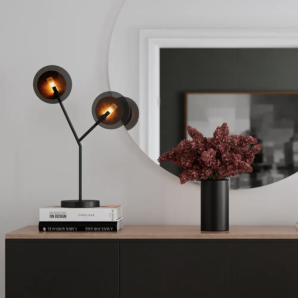 Turno table lamp Black