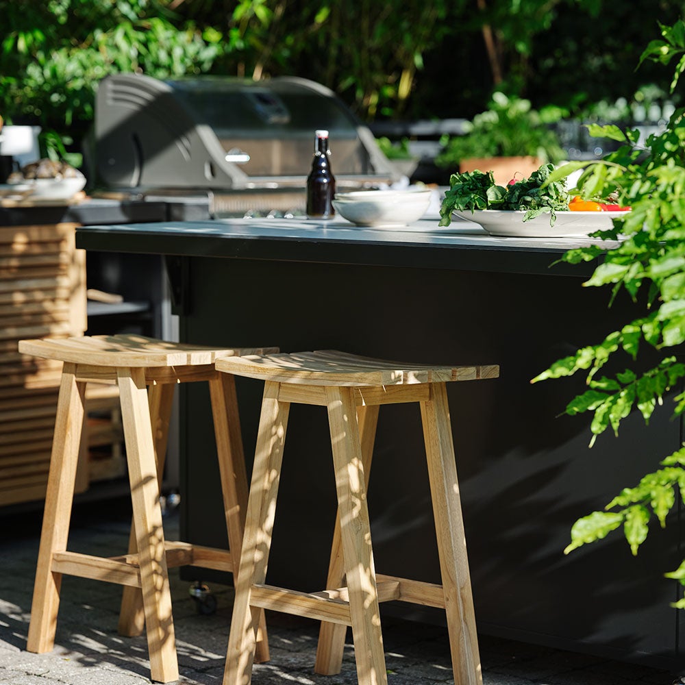 Fornax kitchen unit large black/grey