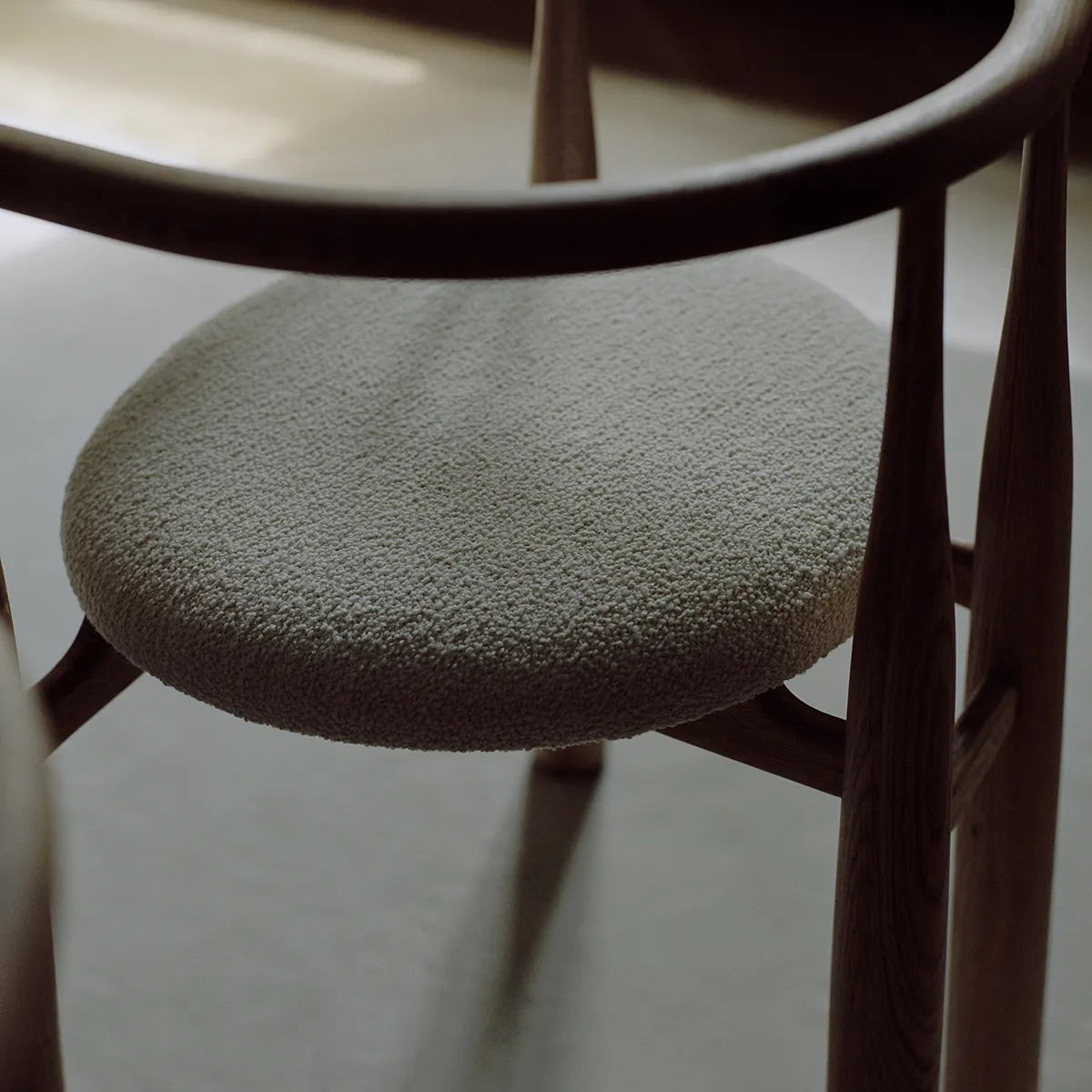 Dining Chair Bukowski Walnut Romo Linara with armrest