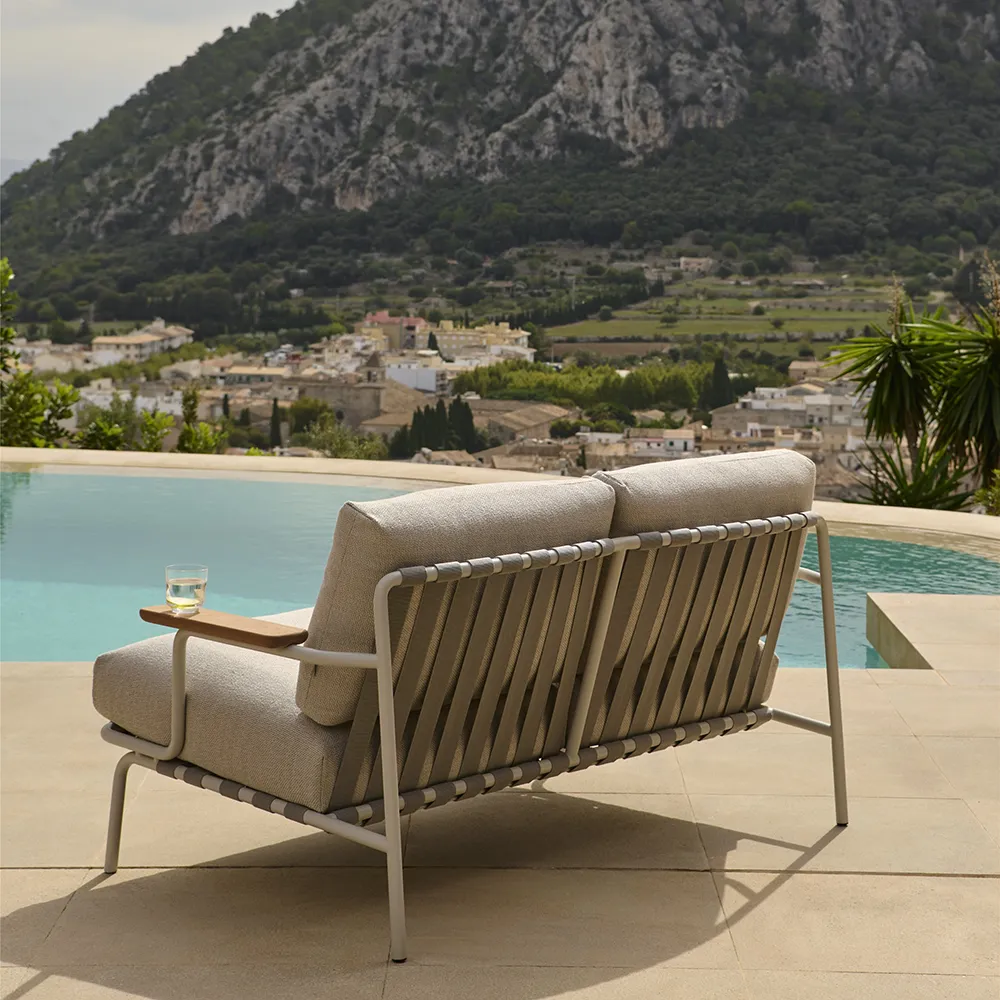 Settle 2-seater sofa Laze 1/Grey 