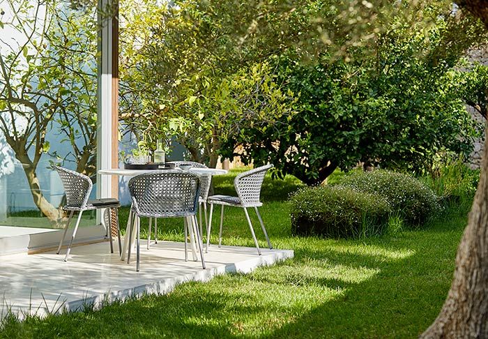 Lean Stackable chair Grey