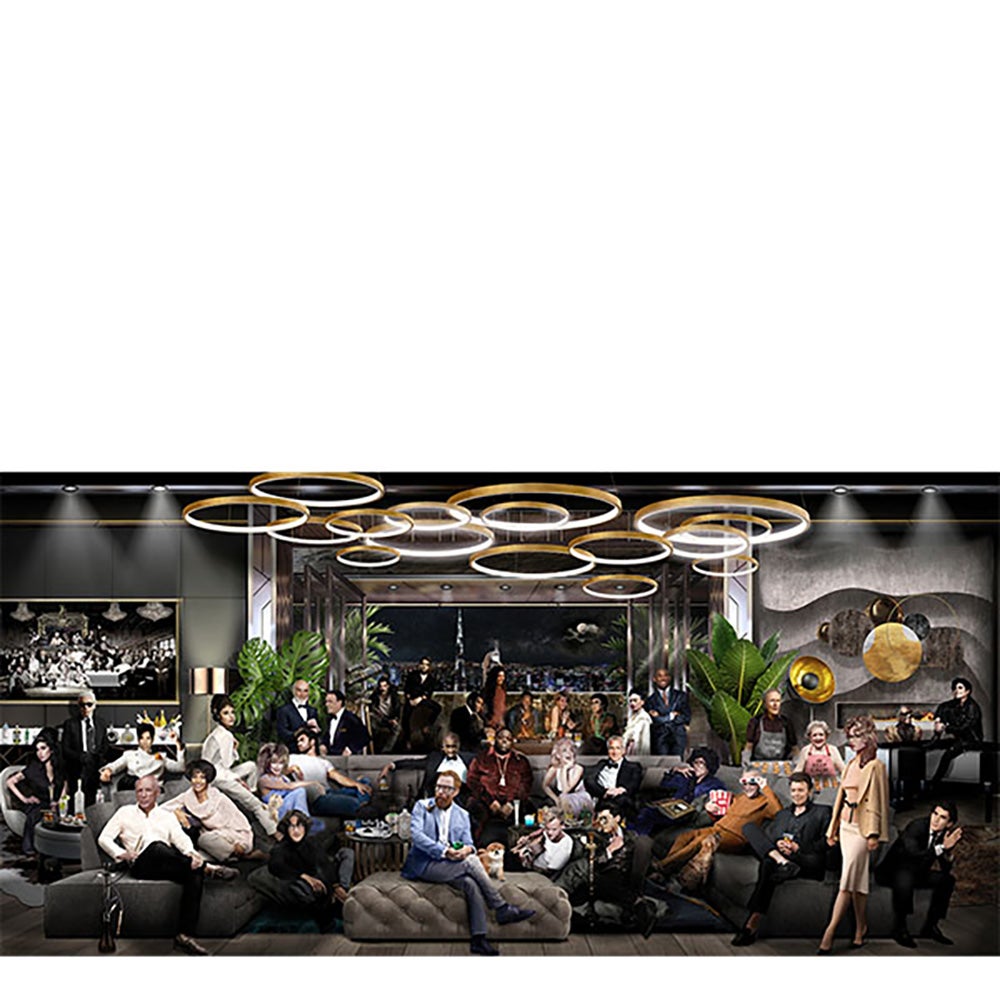 LEGACY OF GOAT photo painting - 200x100