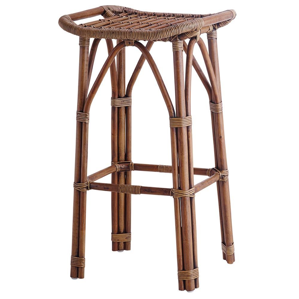 Bar stool Salsa Rattan Antique