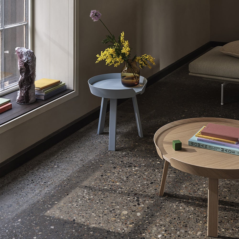 Around Coffee Table Ø45 cm- Light Blue 