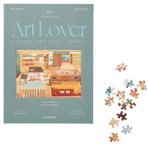 Art Lover Book Puzzle - Part and Whole, 1000 pcs
