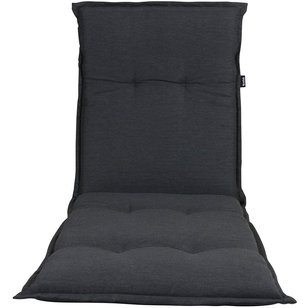 Naxos cushion for sunbed anthracite grey