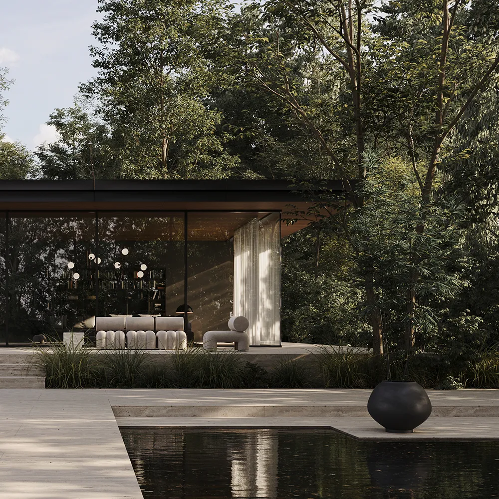 Sunao pot Fat Hexa - Black