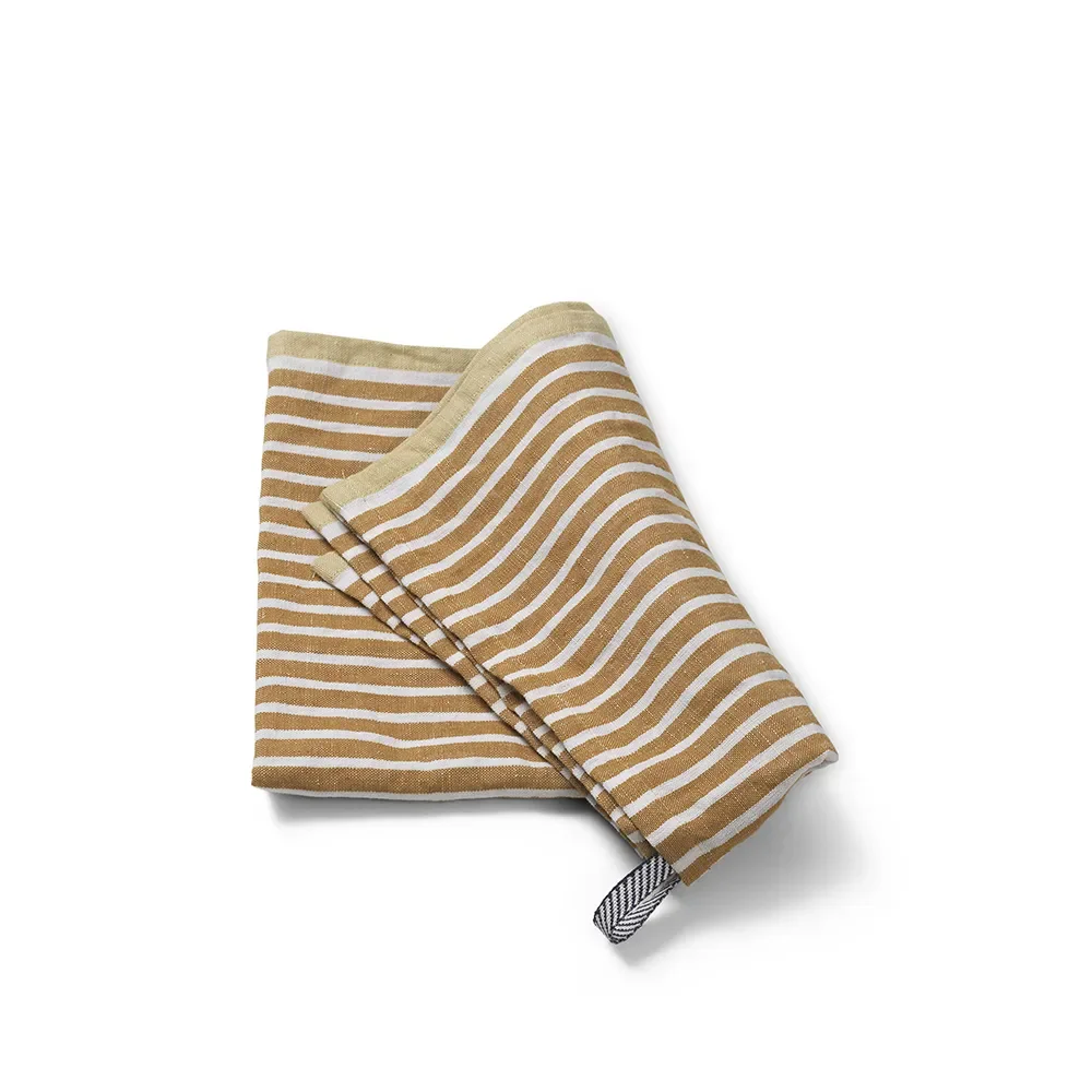 Kitchen towel Hale Golden Brown/Silver Fern