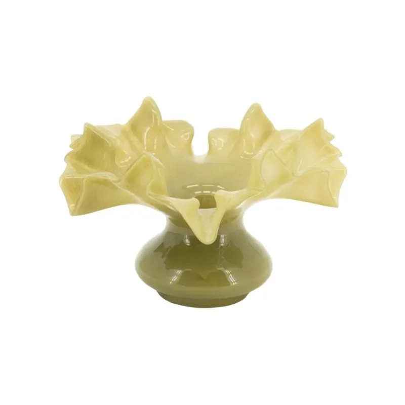 Baia 1 Vase 26x26x16,5 cm Glass Green
