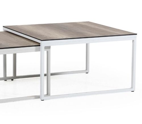 Talance table stand 79x79 cm white