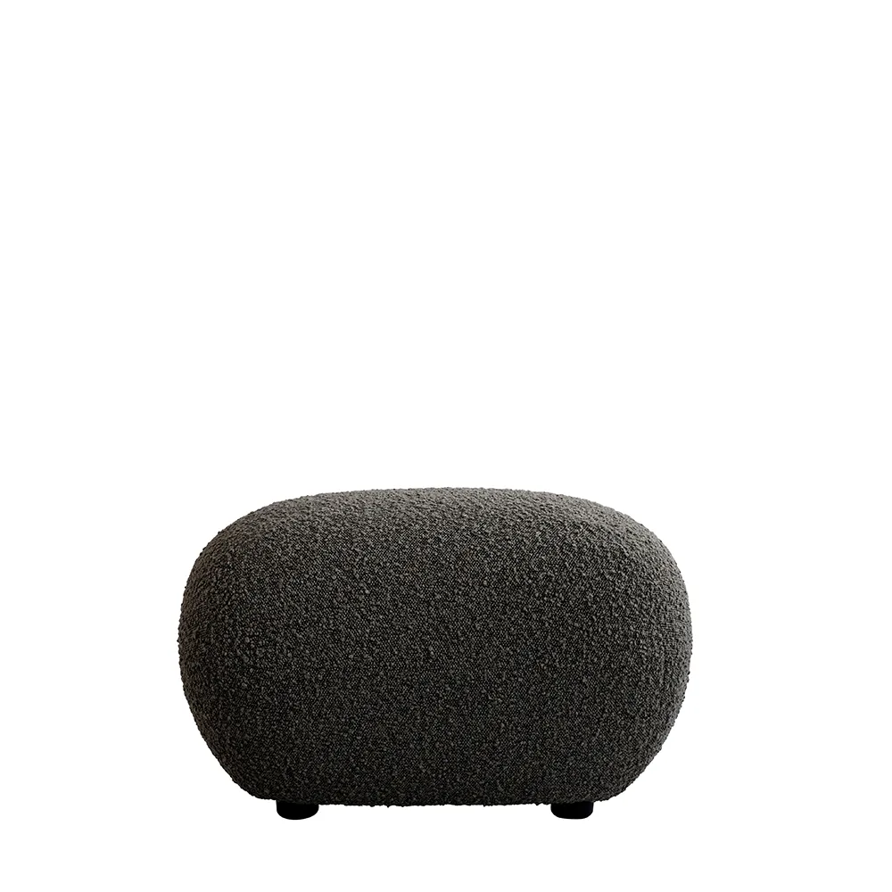 Toe Ottoman - Deep Taupe