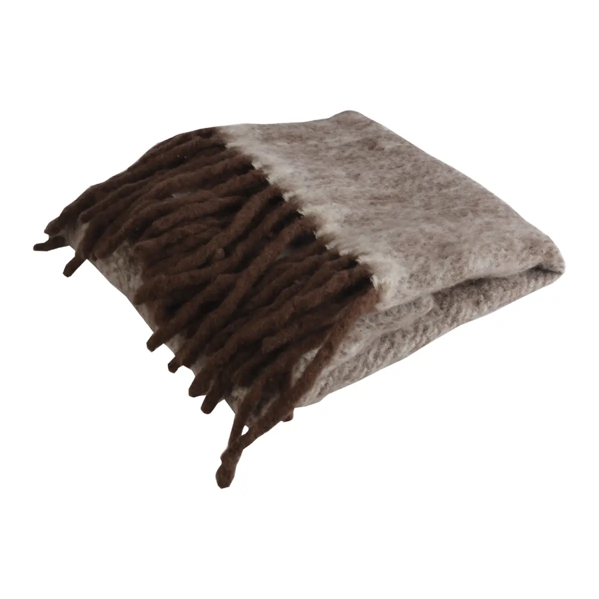 FRASSE Blanket Brown 