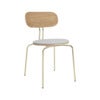 Curious Dining Chair Oak/Brass Sterling