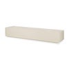 Elements Floor Shelf/Bench - Off White 180x45x30 cm