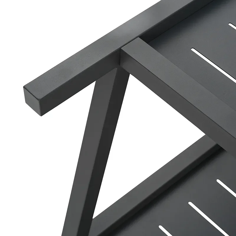 Samvaro serving trolley anthracite 