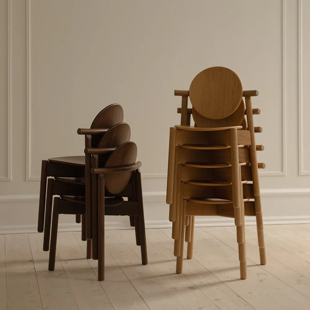 Dining Chair in Oak Heiko