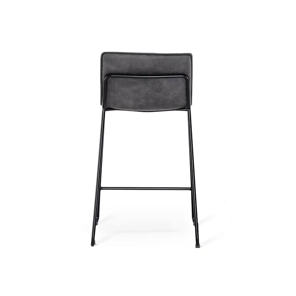 Elvis Barstool dark grey 2-pack