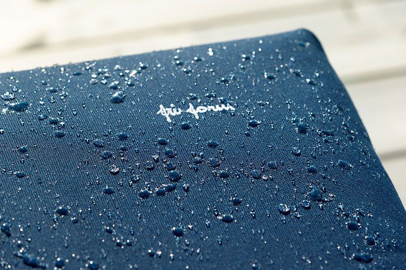 Waterproof Sunbed Cushion Grey