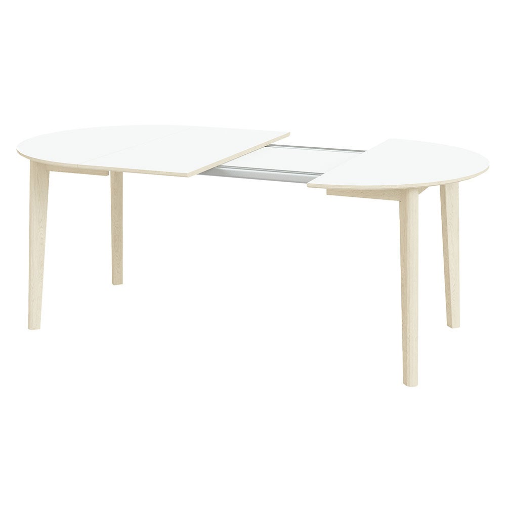 Sm120 Table Oak White Oil/White Laminate 102X74cm