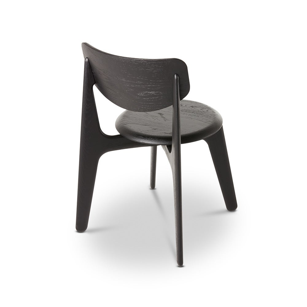 Slab Dining Chair Black