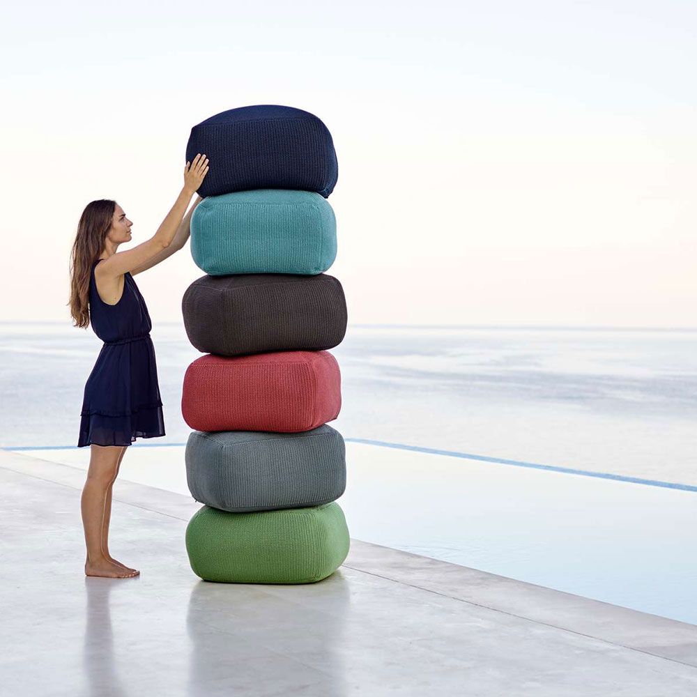 Divine Stool 55X55 Cm Blue