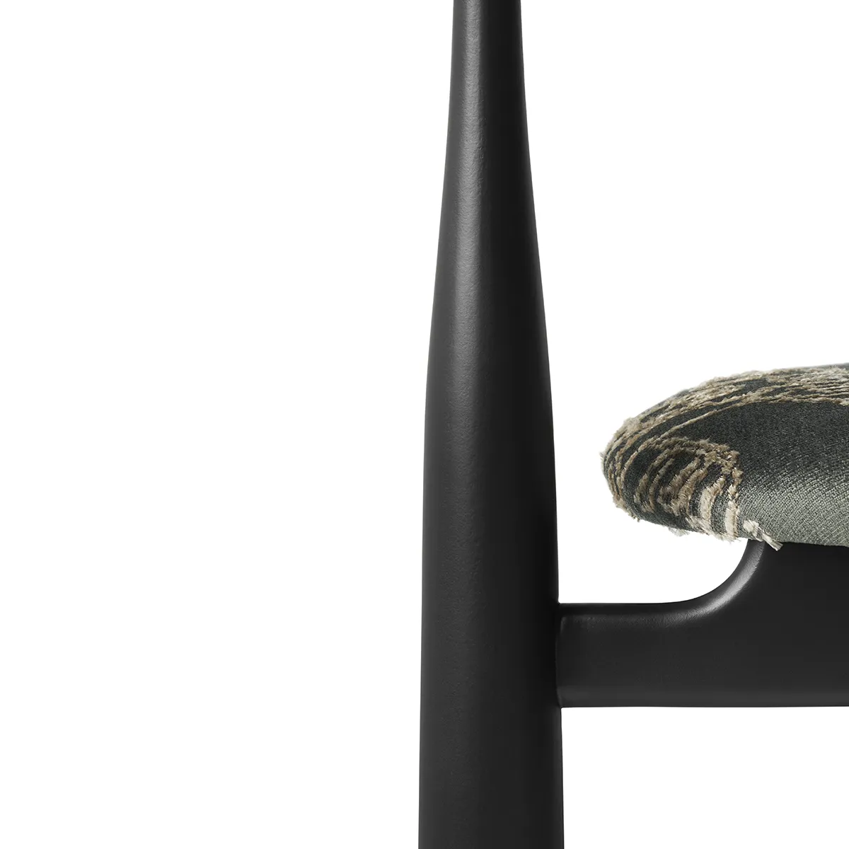 Dining Chair Bukowski Black Dedar Tiger Mountain with armrest