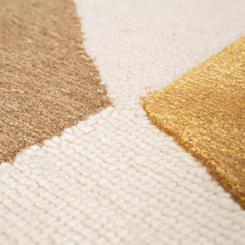 Rug Kazi Mustard 190x290 cm