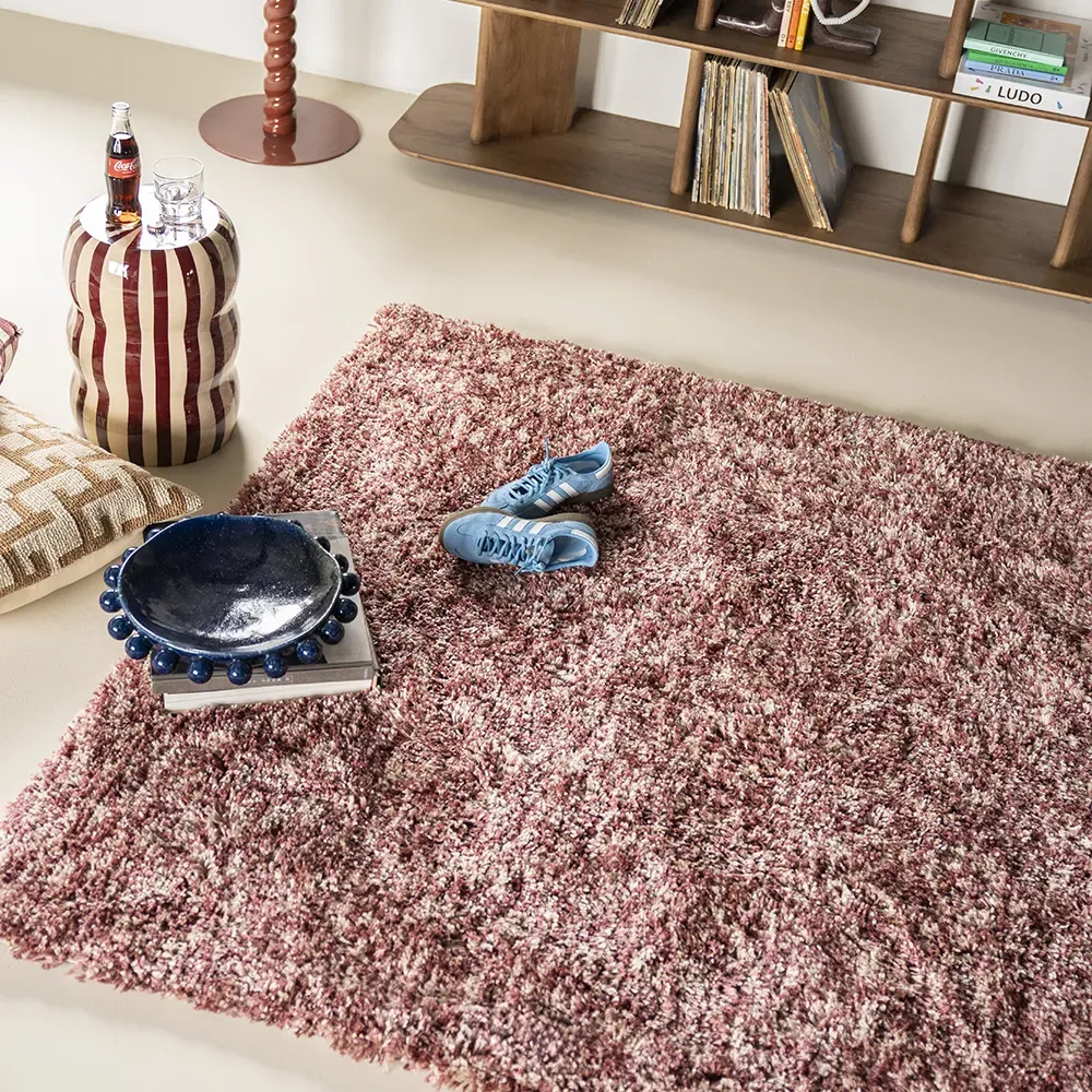 Rug Mixi Burgundy 160x230 cm