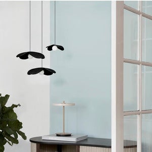 Lampshade Forget Me Not Large in black