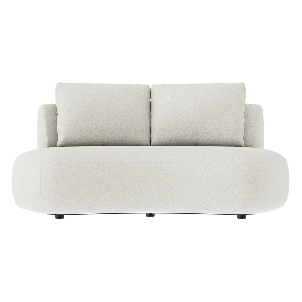 Dixon 2-seater sofa Bouclé cream