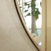 Pond Mirror 110x63 cm Dark Chrome