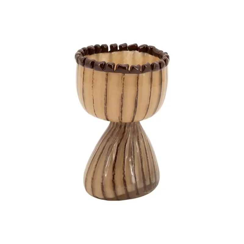 Drizzle 1 14,3x14,3x21,7 cm Glass Brown