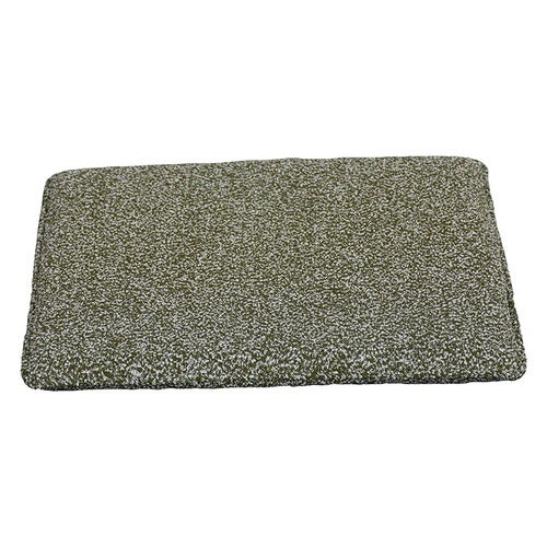 Frisk cushion 37x37 cm Teddy Verde