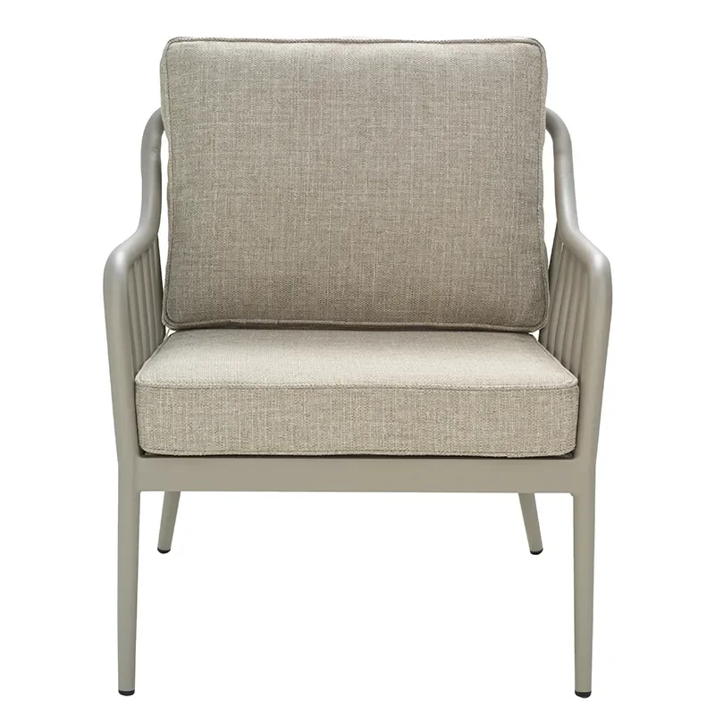 Coleville armchair Khaki/Burlap Beige