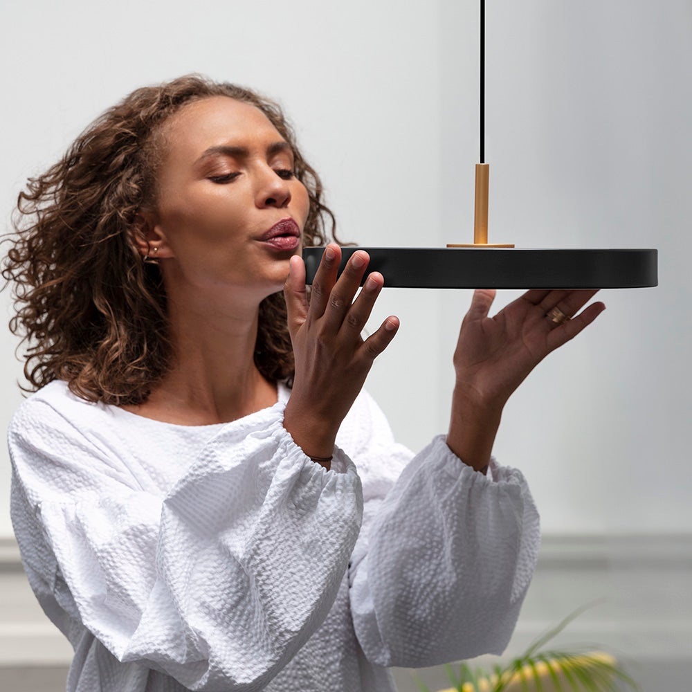 Asteria Pendant lamp Mini Ø31 cm Black