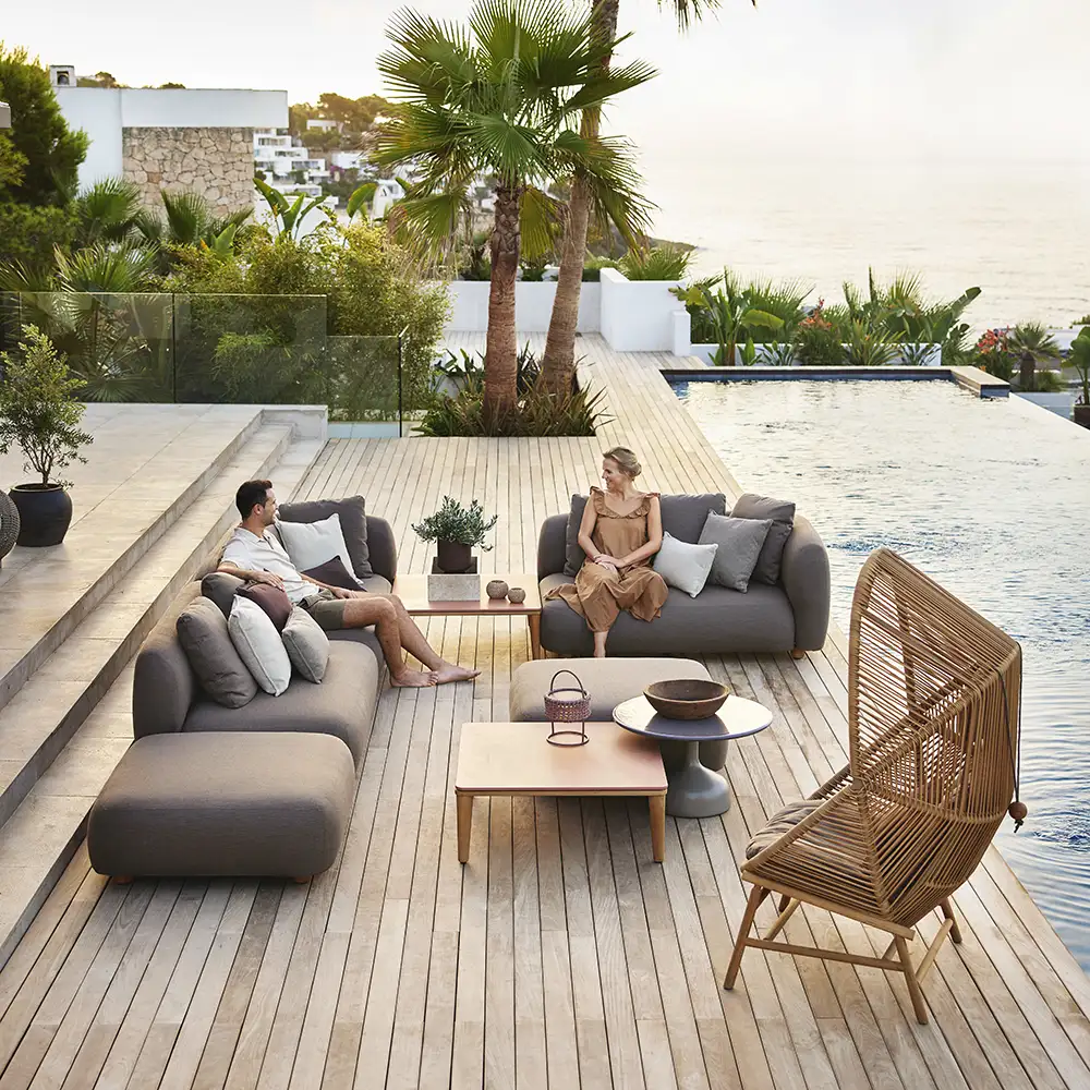 Hive hanging chair Natural, Weave