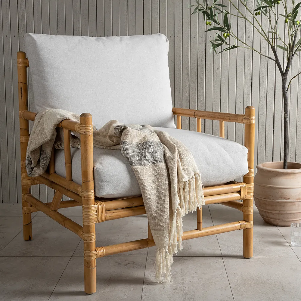 Cane Armchair Bamboo